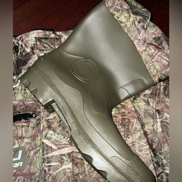 Foxelli Chest Waders – Camouflage Hunting Fishing Waterproof Sz. 14 Boots - Picture 6 of 8